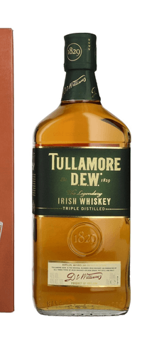 Tullamore D.E.W. Irish Whiskey 40% Vol. 0,7l in Giftbox with 2 glasses