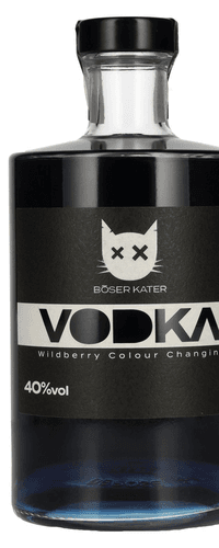 BOeSER KATER Wildberry Colour Changing Vodka 40% Vol. 0,5l