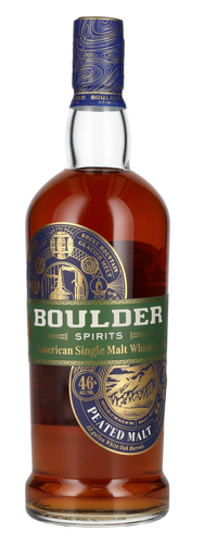 Boulder Spirits American Single Malt PEATED Whiskey 46% Vol. 0,7l