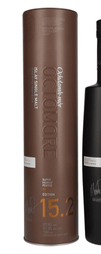 Octomore EDITION: 15.2 Super Heavily Peated Islay Single Malt 57,9% Vol. 0,7l in Tinbox