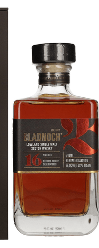 Bladnoch 16 Years Old Lowland Single Malt Oloroso Sherry Cask 46,7% Vol. 0,7l in Giftbox