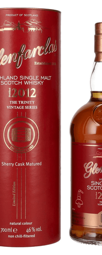 Glenfarclas THE TRINITY VINTAGE SERIES Sherry Cask Highland Single Malt 2012 46% Vol. 0,7l in Giftbox