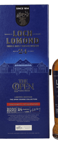 Loch Lomond 24 Years Old THE OPEN 152th Royal Troon Manzanilla Sherry Cask 47,1% Vol. 0,7l in Giftbox
