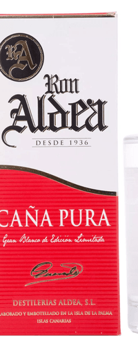 Ron Aldea CANA PURA Gran Blanco de Edicion Limitada 42% Vol. 0,7l in Giftbox