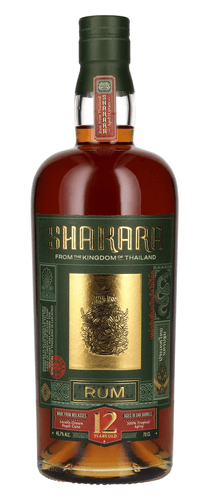 SHAKARA 12 Years Old Thailand Rum 45,7% Vol. 0,7l