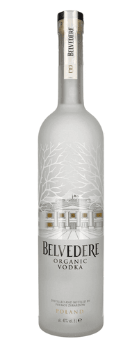 Belvedere Organic Vodka 40% Vol. 3l + LED Lichtsticker