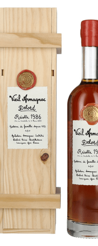 Vieil Armagnac Delord Vintage Recolte 1986 40% Vol. 0,7l in wooden box