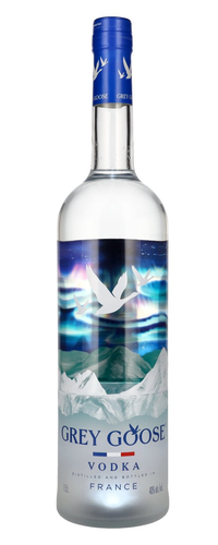 Grey Goose Vodka NORTHERN LIGHTS Edition 40% Vol. 1,5l + LED Lichtsticker
