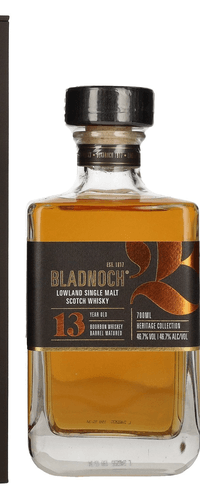 Bladnoch 13 Years Old Lowland Single Malt Bourbon Cask 46,7% Vol. 0,7l in Giftbox