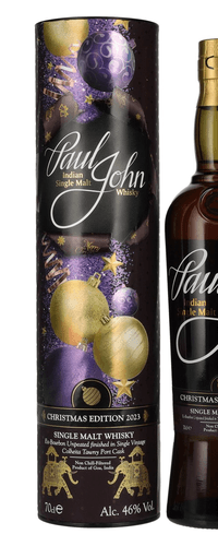 Paul John CHRISTMAS EDITION Indian Single Malt Whisky 2023 46% Vol. 0,7l in Giftbox