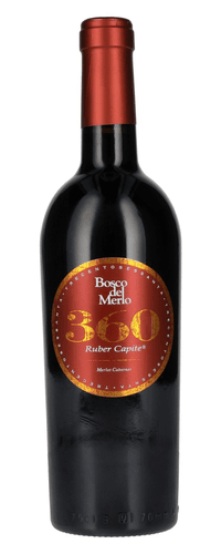 Bosco del Merlo 360 Ruber Capite Merlot Cabernet 2021 14% Vol. 0,75l