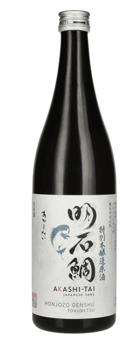 Akashi-Tai HONJOZO GENSHU TOKUBETSU Japanese Sake 19% Vol. 0,72l