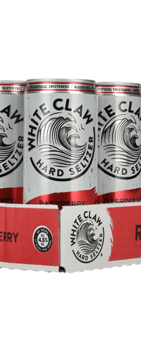 White Claw Hard Seltzer Raspberry 4,5% Vol. 12x0,33l Dosen Pfand