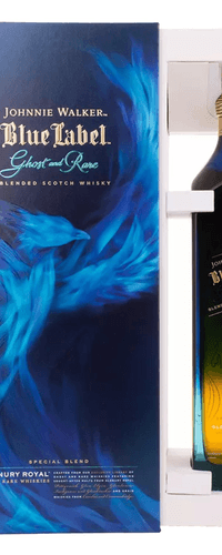 Johnnie Walker Blue Label Ghost & Rare GLENURY ROYAL 43,8% Vol. 0,7l in Giftbox