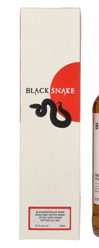 Blackadder BLACK SNAKE VAT No. 4 Sixth Venom Single Malt Scotch Whisky 61,2% Vol. 0,7l in Giftbox