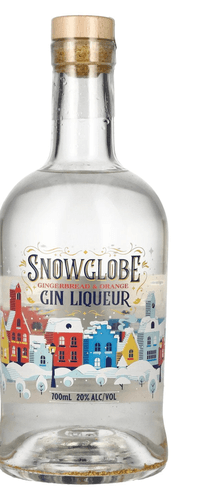 Snowglobe Orange & Gingerbread Gin Liqueur Light-Up 20% Vol. 0,7l