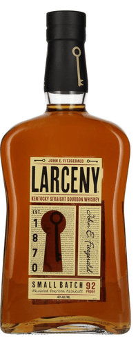 Larceny Kentucky Straight Bourbon Whiskey 92 PROOF 46% Vol. 1l
