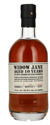 Widow Jane 10 Years Old Straight Bourbon Whiskey 45,5% Vol. 0,7l