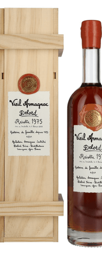 Vieil Armagnac Delord Vintage Recolte 1975 40% Vol. 0,7l in wooden box