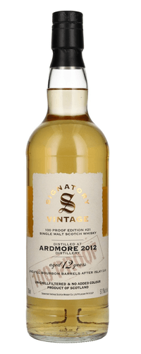 Signatory Vintage 100 Proof Edition ARDMORE 12 Years Old Single Malt #21 2012 57,1% Vol. 0,7l