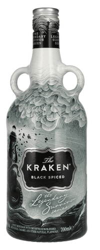 The Kraken Black Spiced The Legendary Survivor Series 40% Vol. 0,7l