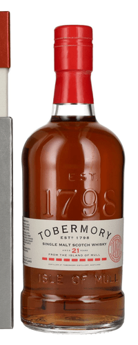 Tobermory 21 Years Old Single Malt Oloroso Cask Finish 46,3% Vol. 0,7l in Giftbox