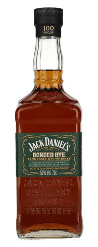 Jack Daniel's BONDED RYE Tennessee Rye Whiskey BOTTLED-IN-BOND 50% Vol. 0,7l