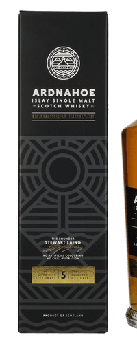 Ardnahoe 5 Years Old INAUGURAL RELEASE Islay Single Malt Whisky 50% Vol. 0,7l in Giftbox