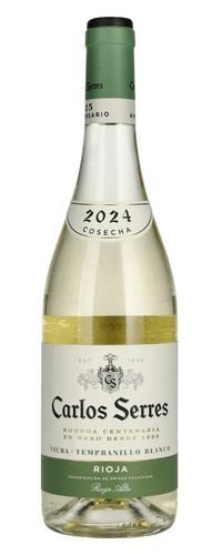 Carlos Serres Viura Tempranillo Blanco Rioja DOC 2024 12,5% Vol. 0,75l