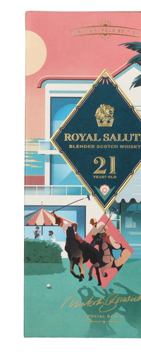 Royal Salute 21 Years Old THE MIAMI POLO EDITION Blended Scotch Whisky 40% Vol. 0,7l in Giftbox