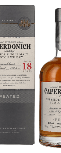 Caperdonich 18 Years Old PEATED Speyside Single Malt # 005 48% Vol. 0,7l in Giftbox