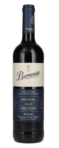 Beronia Rioja Reserva 2020 14% Vol. 0,75l