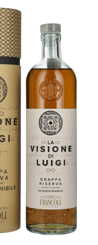 Luigi Francoli Grappa Riserva La Visione di Luigi 40% Vol. 0,7l in Giftbox