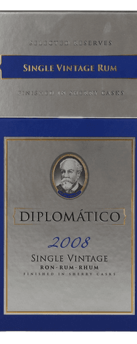 Diplomatico Single Vintage Rum 2008 43% Vol. 0,7l in Giftbox