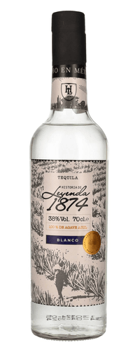 Historia de Leyenda 1874 Blanco 100% de Agave Azul 38% Vol. 0,7l
