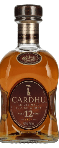 Cardhu 12 Years Old Single Malt Scotch Whisky 40% Vol. 0,7l
