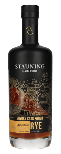 Stauning RYE Malt Danish Whisky Sherry Cask Finish Limited Edition 53,1% Vol. 0,7l