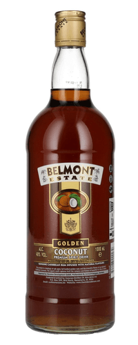 Belmont Estate GOLDEN COCONUT Premium Spirit Drink 40% Vol. 1l
