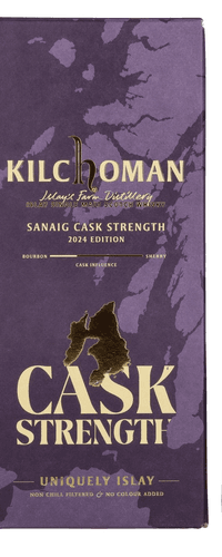 Kilchoman SANAIG CASK STRENGTH Islay Single Malt Scotch Whisky 2024 57,8% Vol. 0,7l in Giftbox