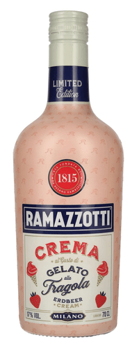Ramazzotti Crema al Gusto di Gelato alla Fragola Limited Edition 17% Vol. 0,7l