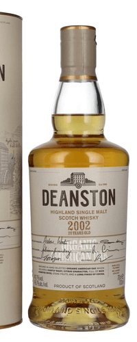 Deanston 20 Years Old Organic American Oak Highland Single Malt 2002 49,7% Vol. 0,7l in Giftbox