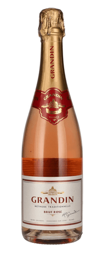 Grandin Brut Rose Methode Traditionnelle 12% Vol. 0,75l