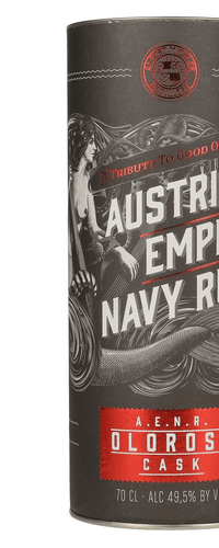 Austrian Empire Navy Rum OLOROSO CASK 49,5% Vol. 0,7l in Giftbox