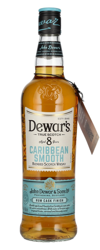 Dewar's 8 Years Old Caribbean Smooth Blended Scotch Whisky 40% Vol. 0,7l