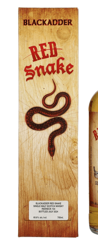 Blackadder 8 Years Old RED SNAKE Raw Cask Single Malt Scotch Whisky 60,6% Vol. 0,7l in Giftbox