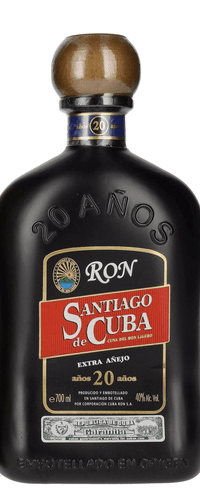 Ron Santiago de Cuba Extra Anejo 20 Anos 40% Vol. 0,7l in Giftbox