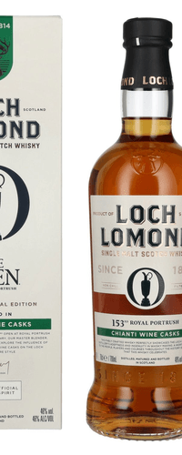 Loch Lomond THE OPEN SPECIAL EDITION Chianti Wine Casks Single Malt 2025 46% Vol. 0,7l in Giftbox