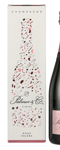 Palmer & Co Champagne Rose Solera Brut 12% Vol. 0,75l in Giftbox