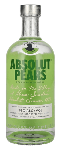 Absolut PEARS Flavored Vodka 38% Vol. 0,7l