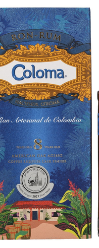 Ron Coloma 8 Years Old 40% Vol. 0,7l in Giftbox
